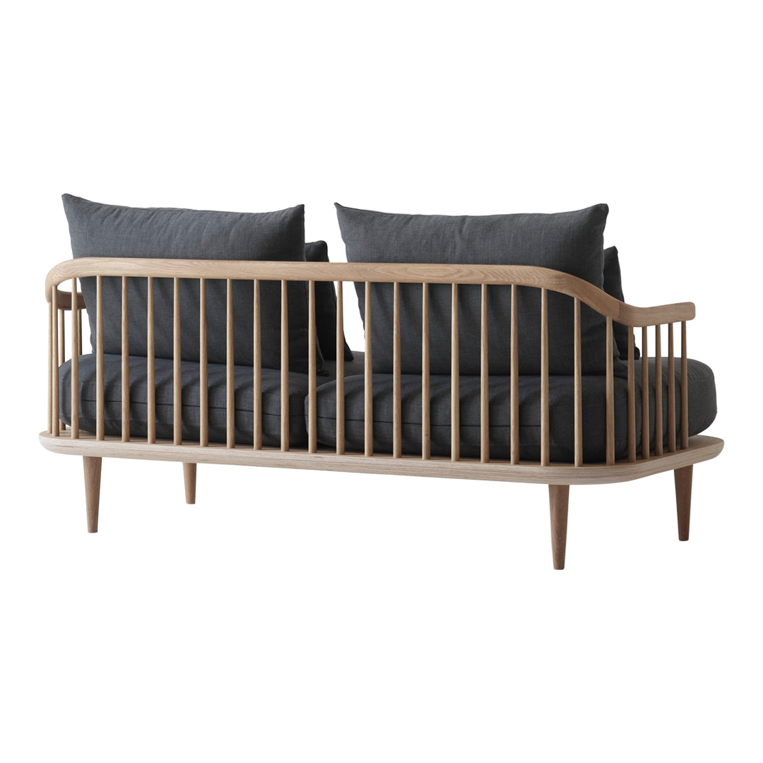FLY SC2 2-Seater Sofa - Modern Loveseat for Small Spaces | Perfect for Living Room, Apartment & Office Waiting Area