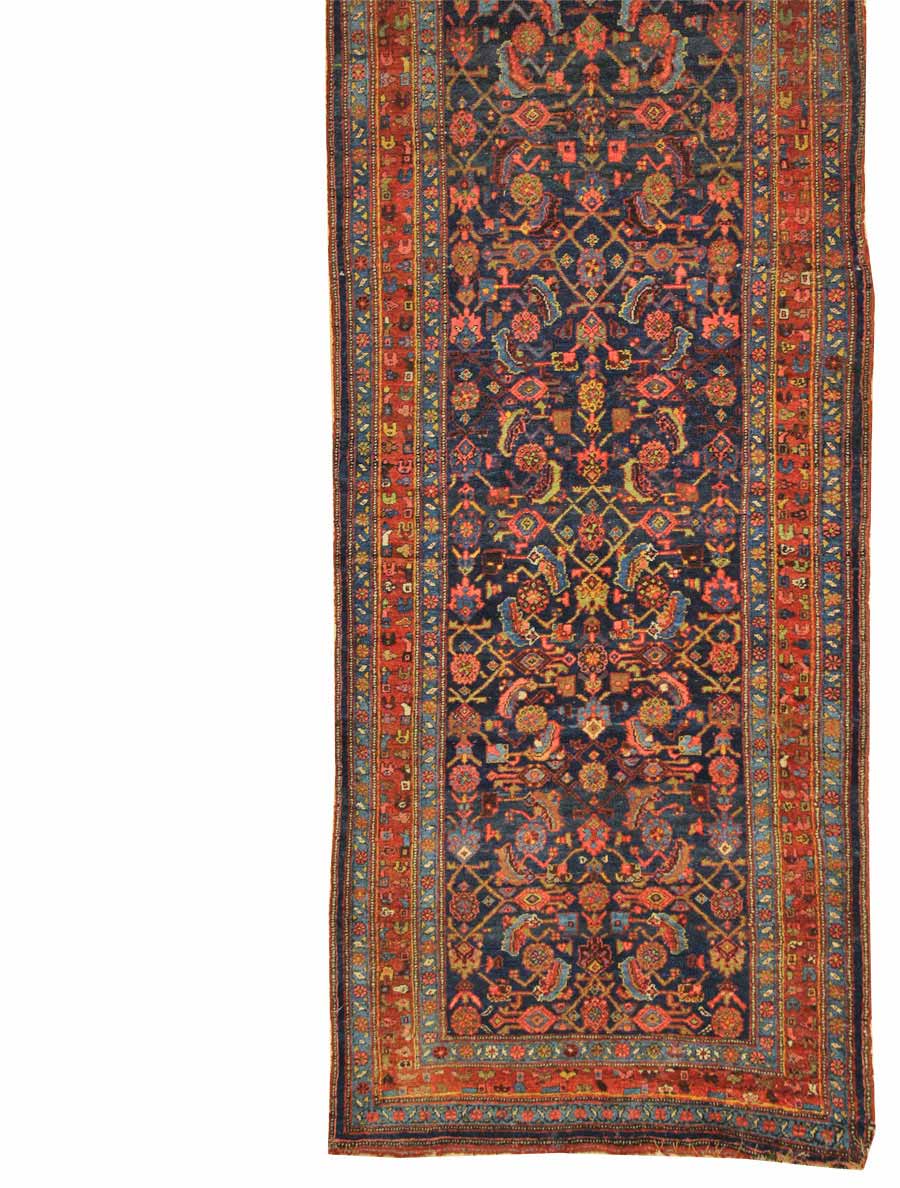 Handwoven Antique Bijar Traditional Persian Rug JF5338 - Vintage Persian Carpet for Living Room, Bedroom & Home Decor