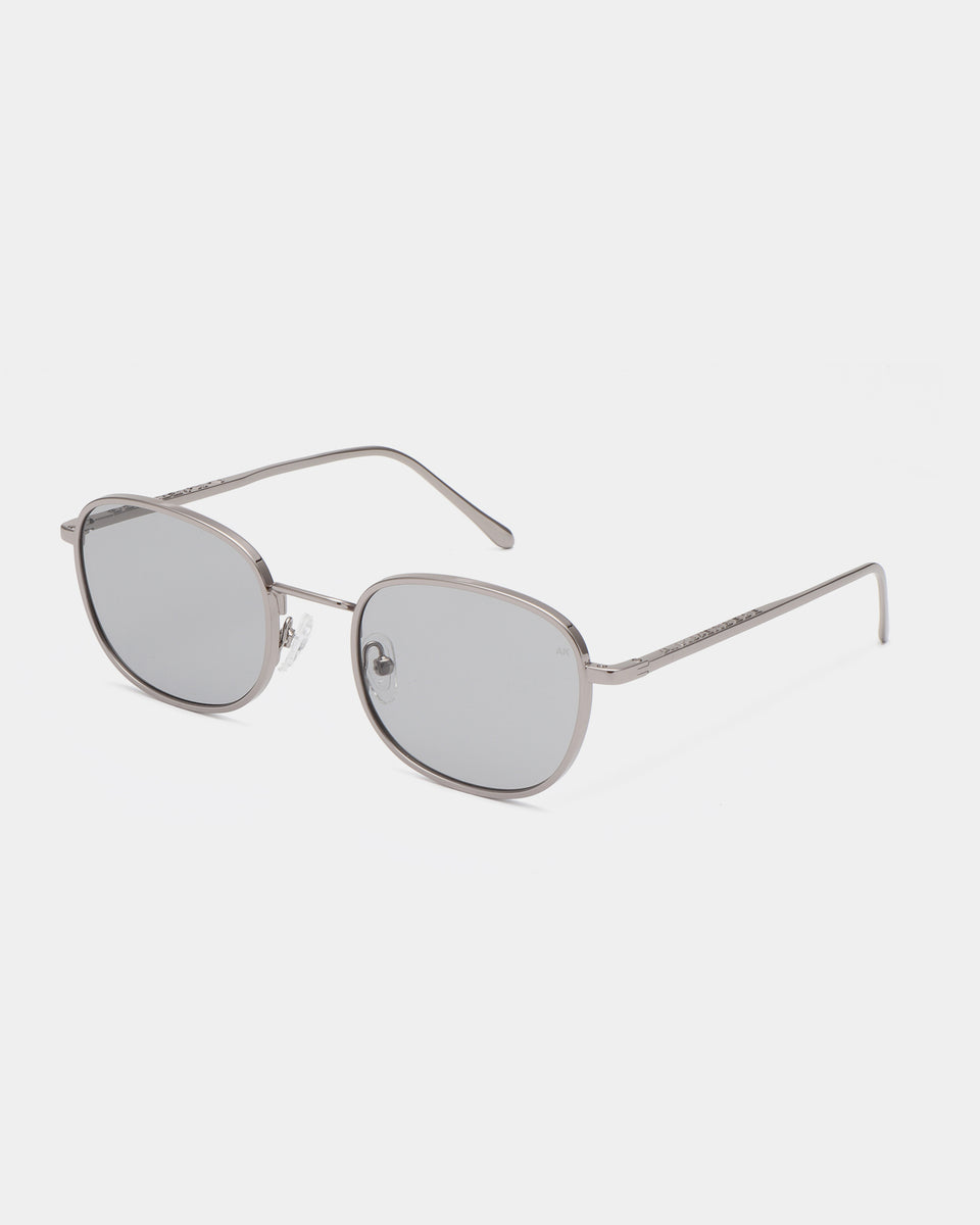 A. Kjaerbede Gunmetal Sunglasses for Men & Women – Stylish UV Protection Shades for Outdoor, Driving & Beach Activities