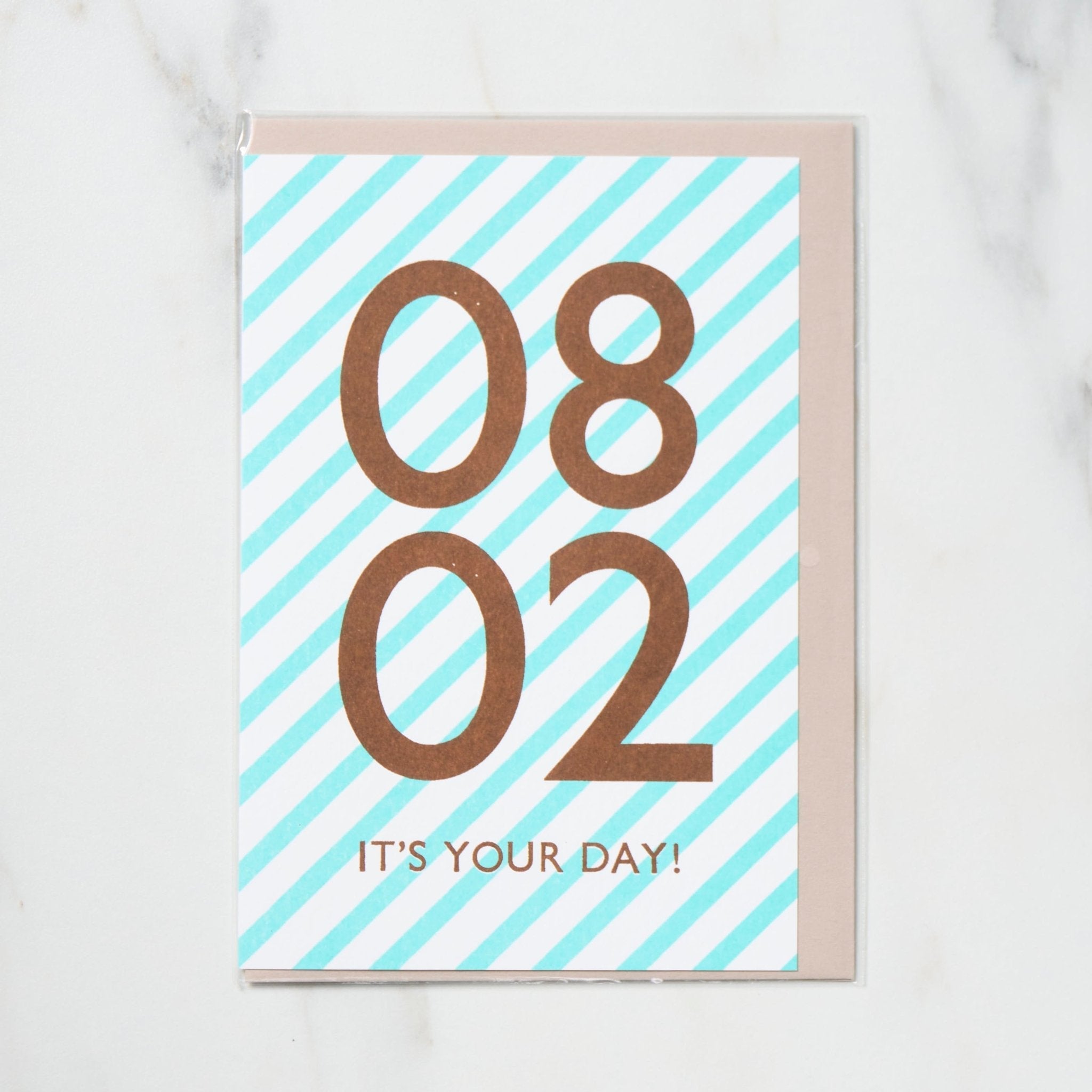 365 Find Your Day Card - AUGUST Edition | Premium Letterpress Greeting Cards for Birthdays, Anniversaries & Special Occasions