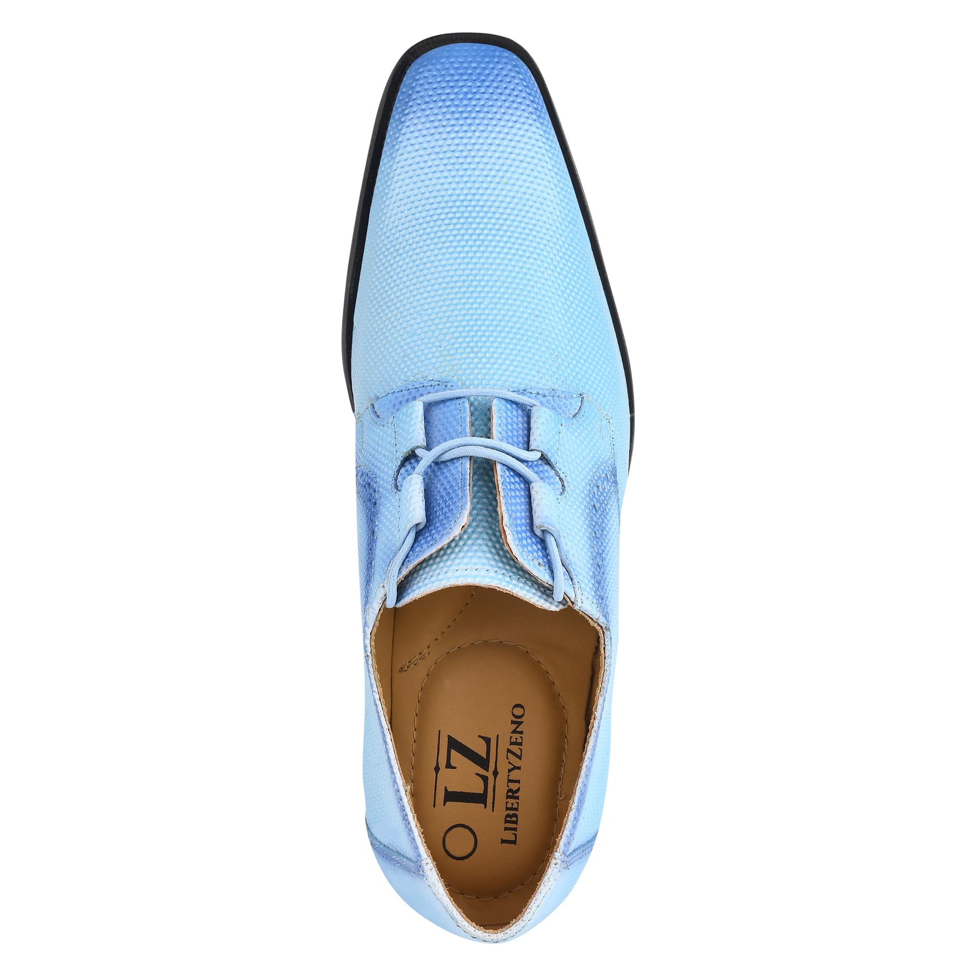Premium Genuine Leather Oxford Dress Shoes for Men - Classic Plain & Stylish Animal Print Options - Formal Business & Wedding Shoes - Perfect Easter Gift for Him