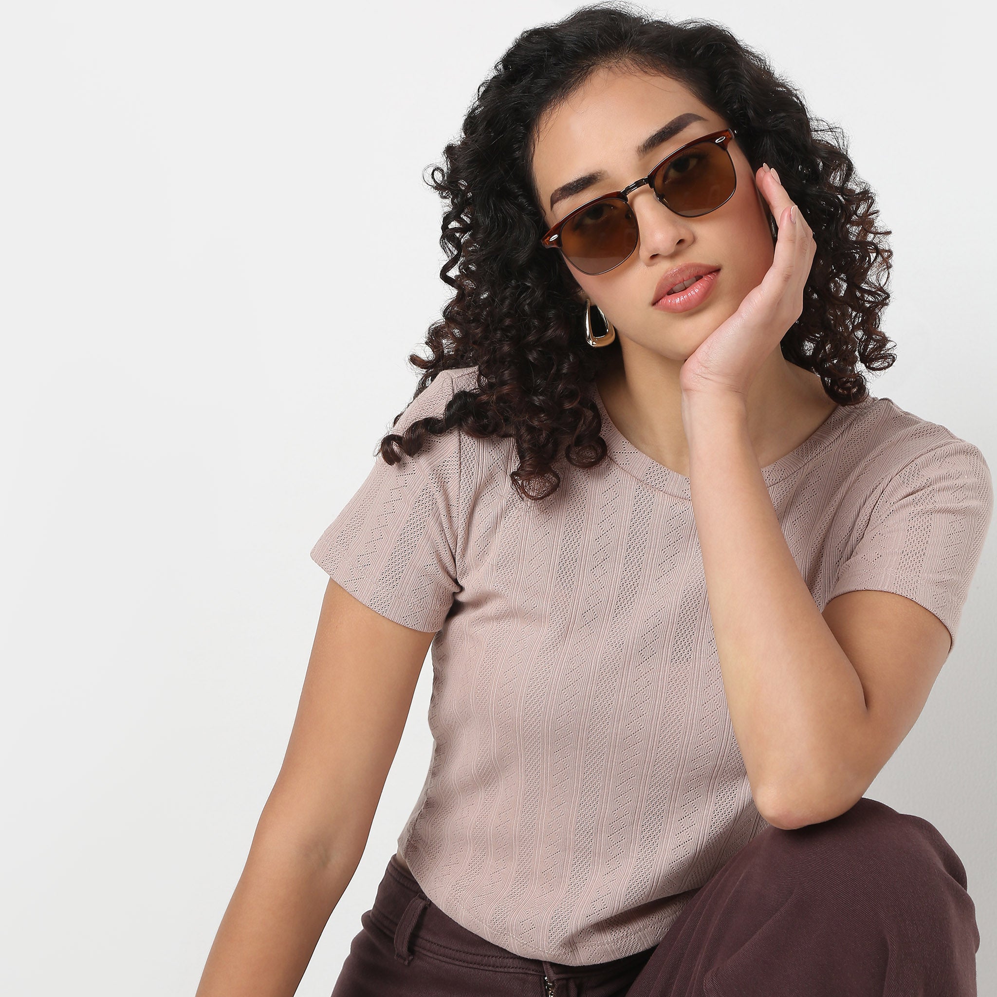 Betty Women's T-Shirt - Soft & Comfortable Cotton Tee for Casual Wear, Lounge & Everyday Outfits
