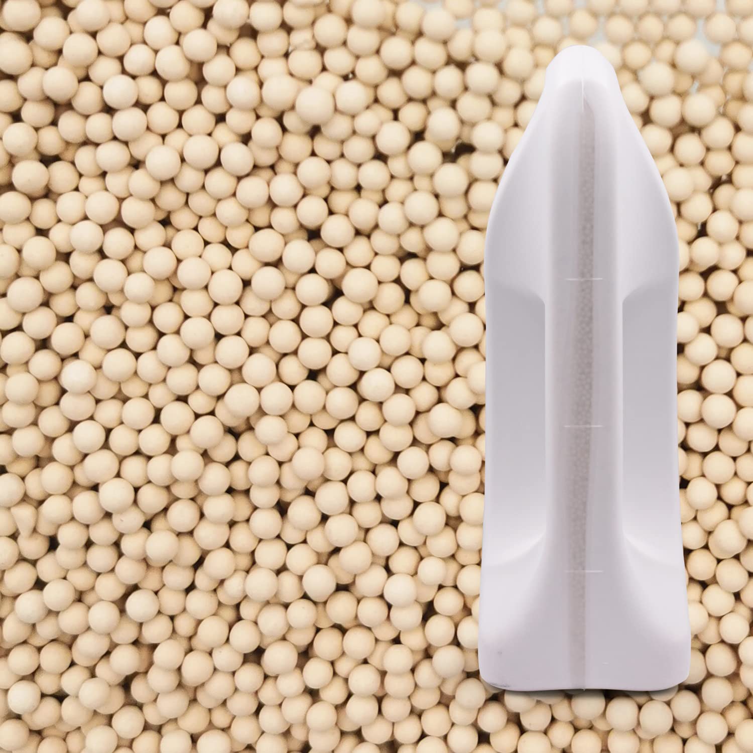 Wisesorb 3A Molecular Sieve Desiccant Beads - 35 LBS (5 Pack of 7 LBS) Moisture Absorbing Dehumidifier for Industrial Storage, Electronics Protection & Boat Dryness | High-Efficiency Humidity Control for Safes, Gun Cabinets & RV Storage