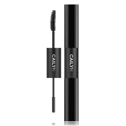 Cailyn 7-in-1 Dual 4D Fiber Mascara - Black Volumizing & Lengthening Waterproof Mascara for Dramatic Lashes | Perfect for Day to Night Makeup & Special Occasions