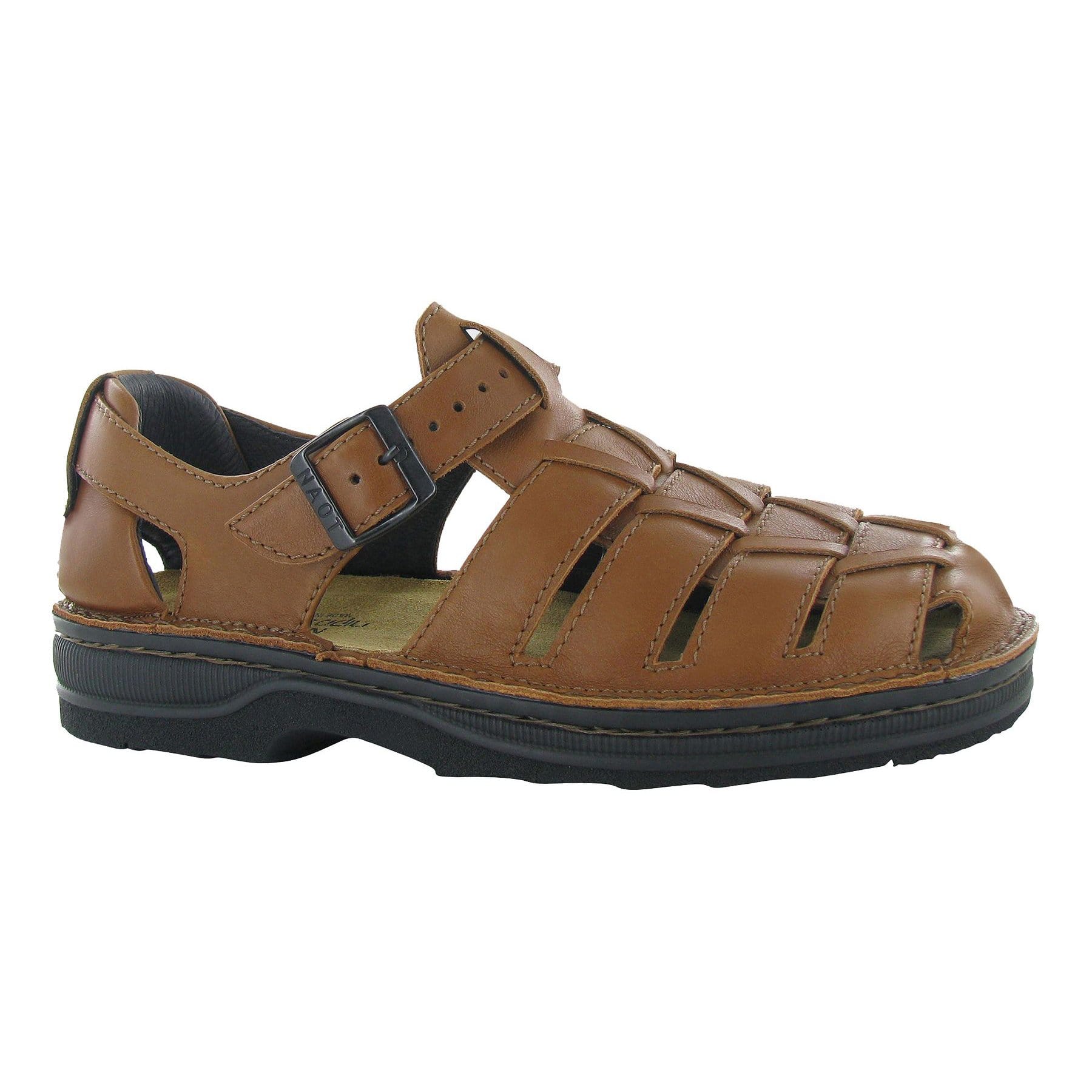 Naot Julius Comfortable Leather Sandals for Men & Women - Arch Support & Cushioned Footbed - Perfect for Walking, Travel & Outdoor Activities