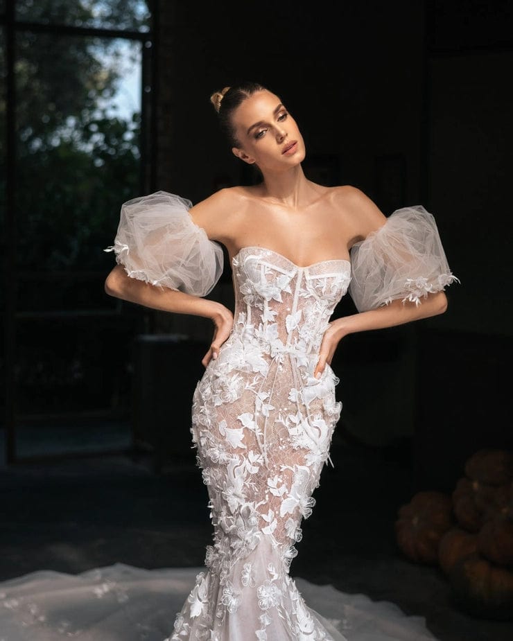 Berta 23 09 Women's Dress Size 12 - Elegant Evening Gown for Parties, Weddings & Special Occasions