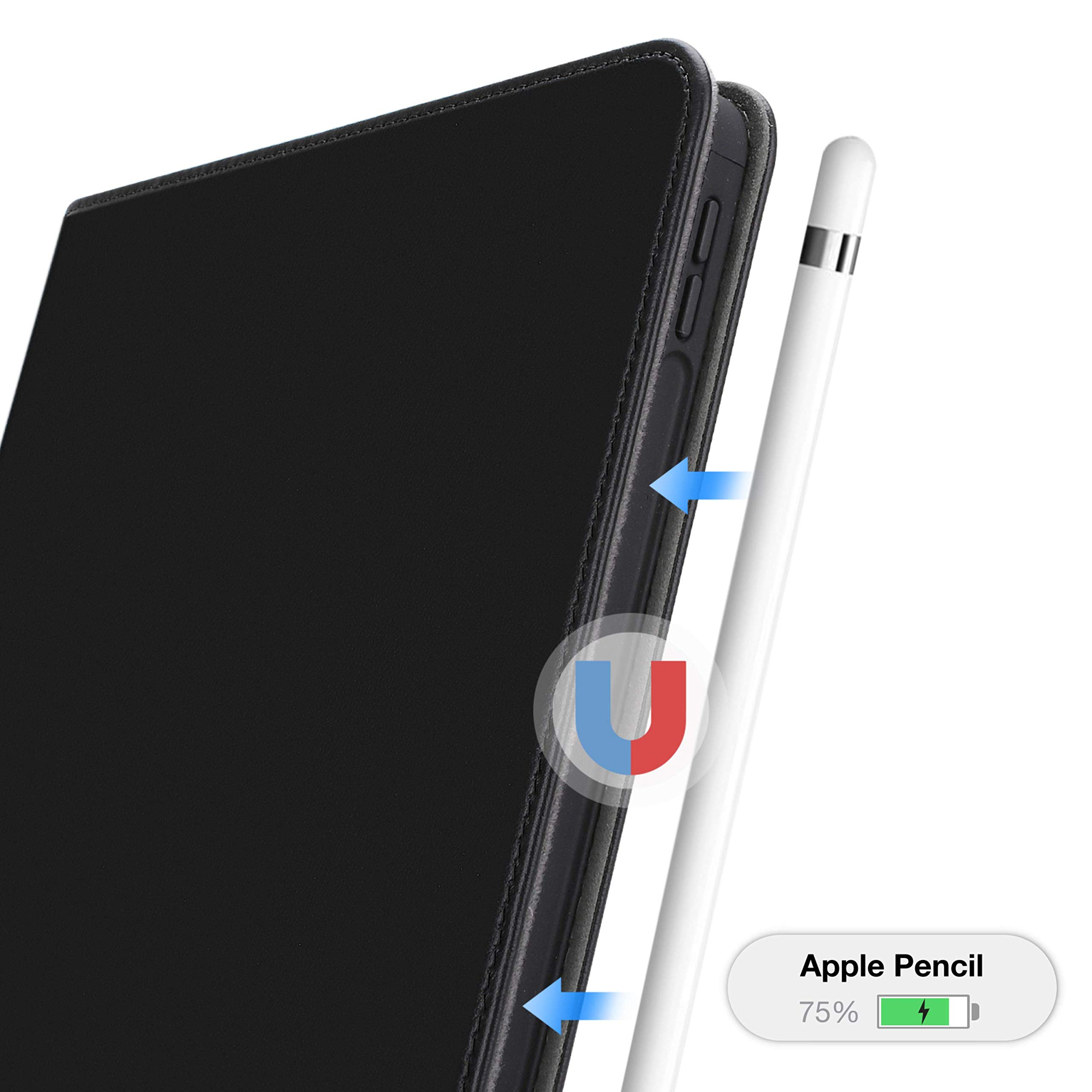Premium Apple iPad Air 4 Case (2020 Model) - Slim Protective Cover Compatible with 10.9-inch iPad Air 4th Generation & Apple Pencil 2 - Shockproof PU Leather Stand Case for Work, Study & Travel - CUVR