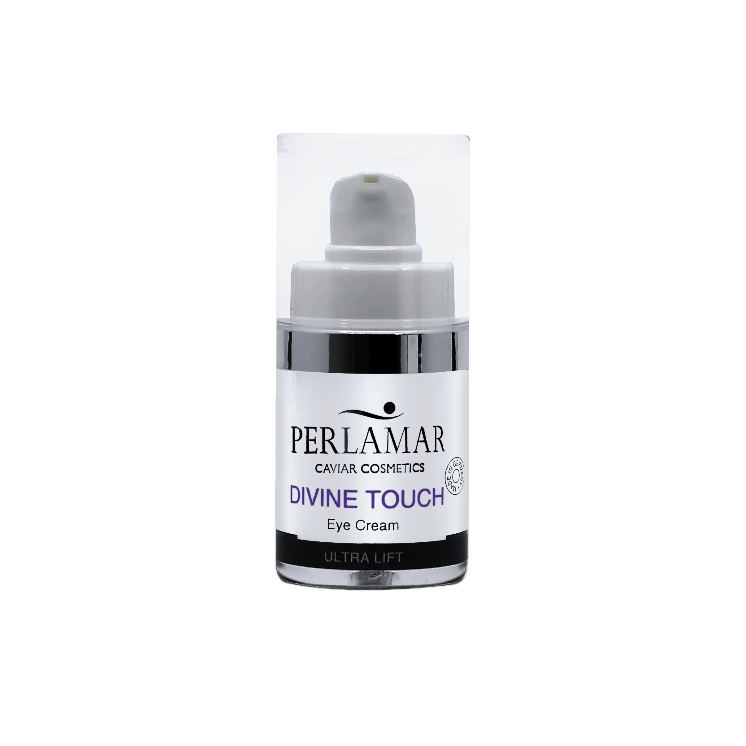 Perlamar Divine Touch Eye & Lip Contour Cream 15ml - Anti-Aging & Hydrating Treatment for Dark Circles, Wrinkles & Puffiness - Perfect for Day & Night Skincare Routine