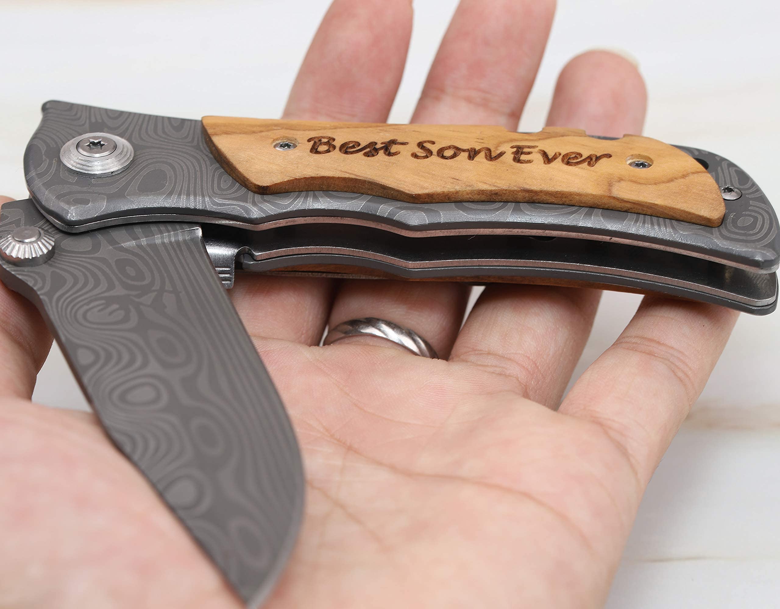 Corfara Premium Pocket Knife - Best Gift for Son's Birthday, Graduation & Christmas | Durable EDC Knife for Camping, Hiking & Outdoor Adventures