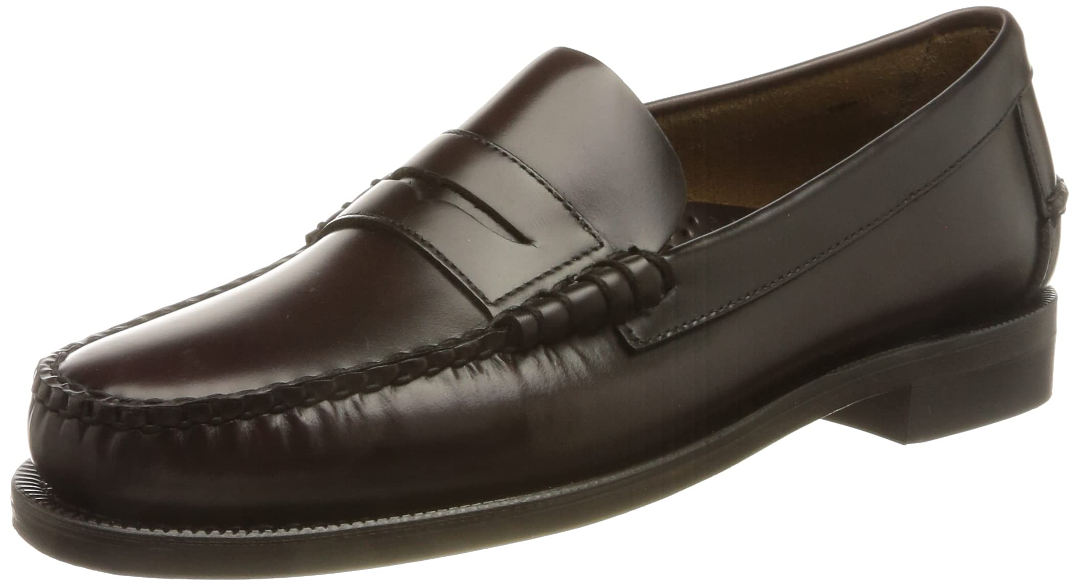 Sebago Men's Classic Leather Loafers - Comfortable & Stylish Slip-On Shoes for Casual & Business Wear - Perfect for Office, Travel & Everyday Use