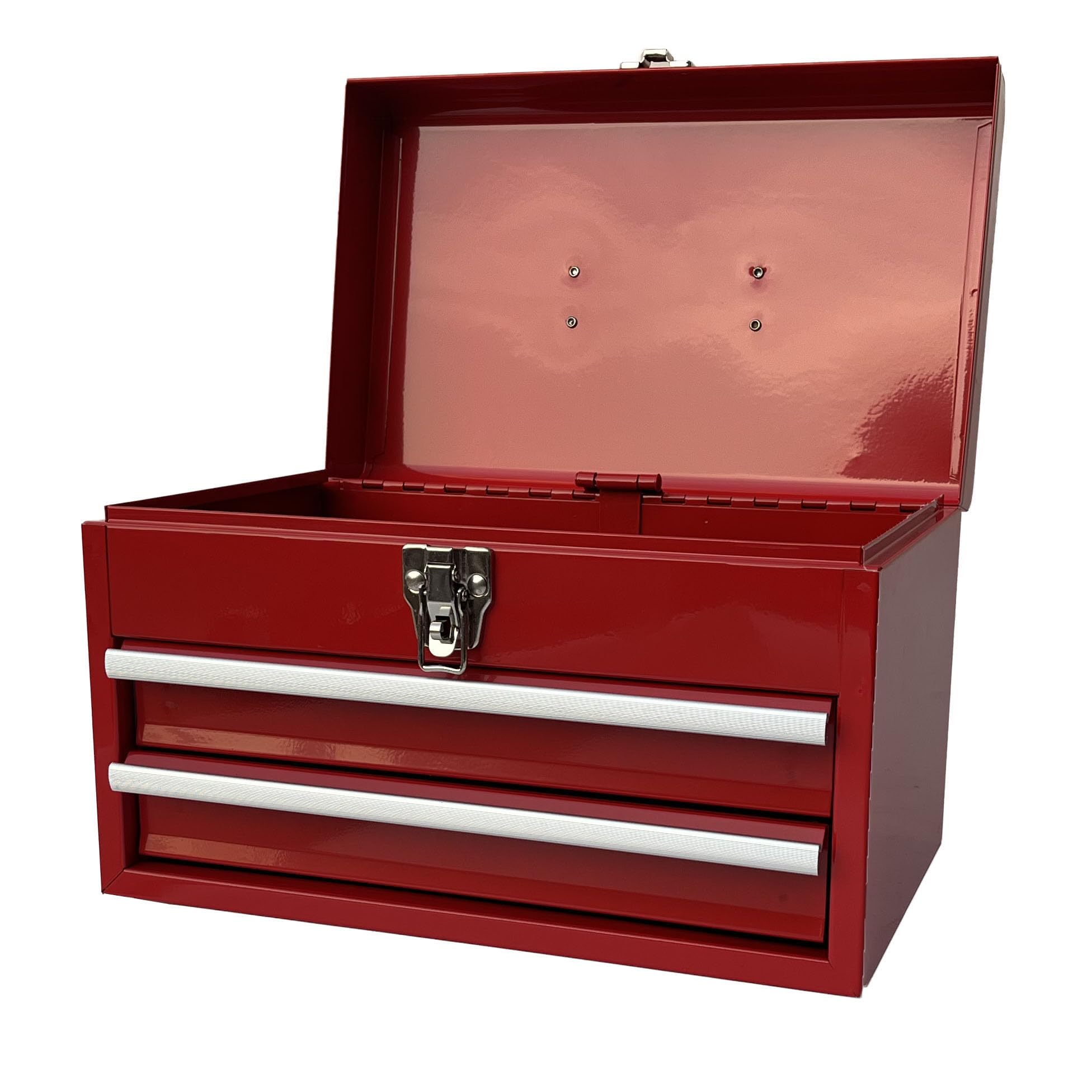 Portable Metal Tool Chest with 2 Drawers - 14