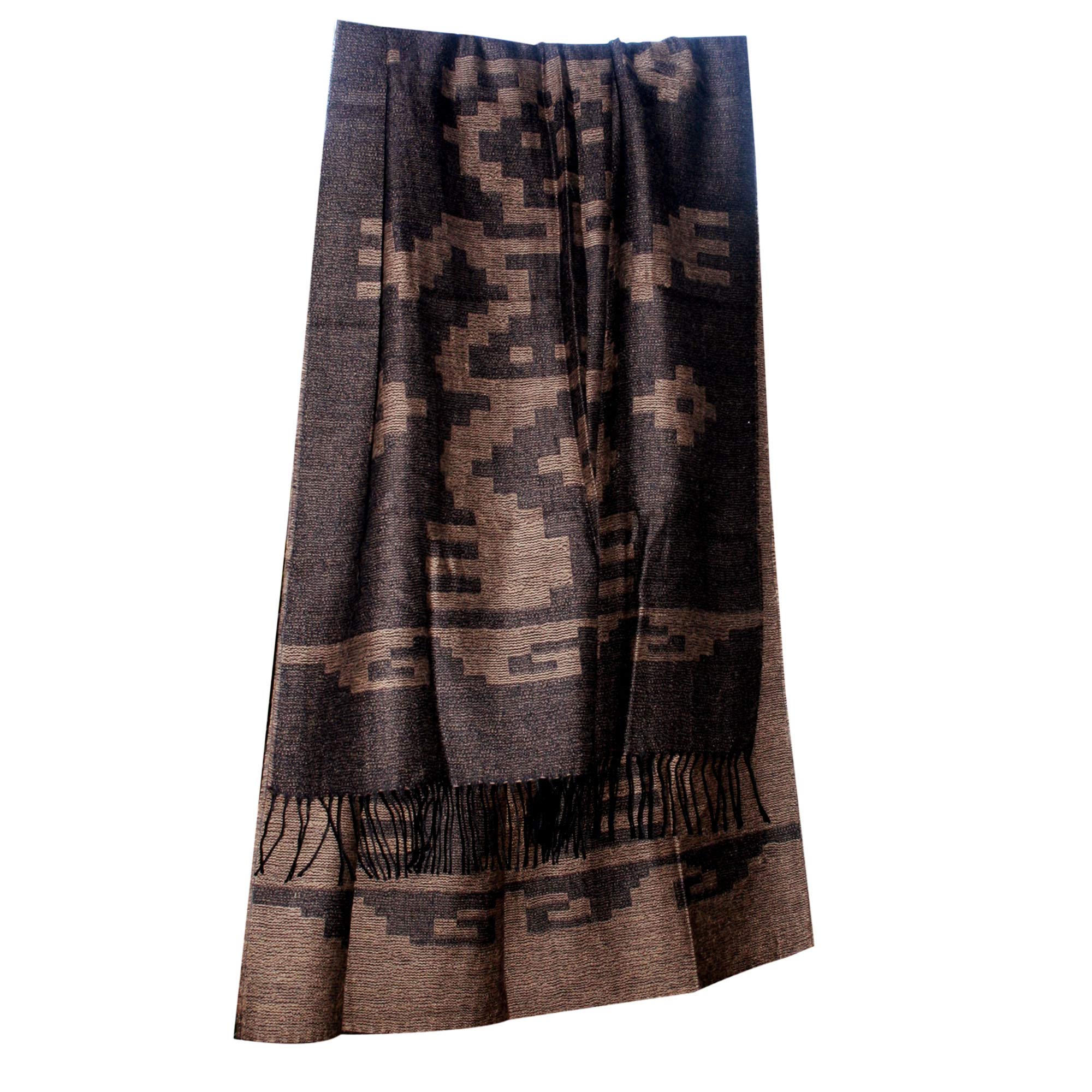 100% Baby Alpaca Wool Shawl Wrap for Women - Ultra Soft Luxury Winter Scarf, Warm Cashmere-Like Wrap for Cold Weather, Perfect for Office, Travel & Special Occasions