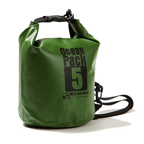 **Karana Ocean Pack 5L Waterproof Dry Tube Bag - Ideal for Kayaking, Boating, Swimming & Outdoor Adventures**