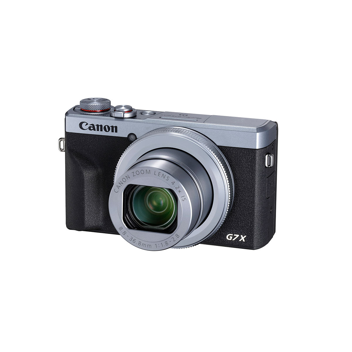 Canon PowerShot G7X Mark III Digital Camera 20.1MP 4K Vlogging Camera with Flip-Up Touchscreen LCD - Silver | Perfect for YouTube, Travel & Street Photography