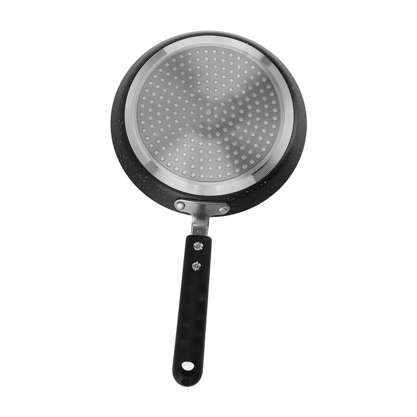 **6 Inch Nonstick Crepe Pan - Aluminum Alloy Tortilla & Pancake Skillet - Compatible with All Stovetops - Perfect for Roti, Dosa, Omelets & More - Ideal for Breakfast, Brunch & Home Cooking**