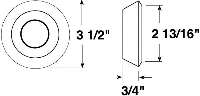 PM B142 17 Open Back Grommet - 2-1/2