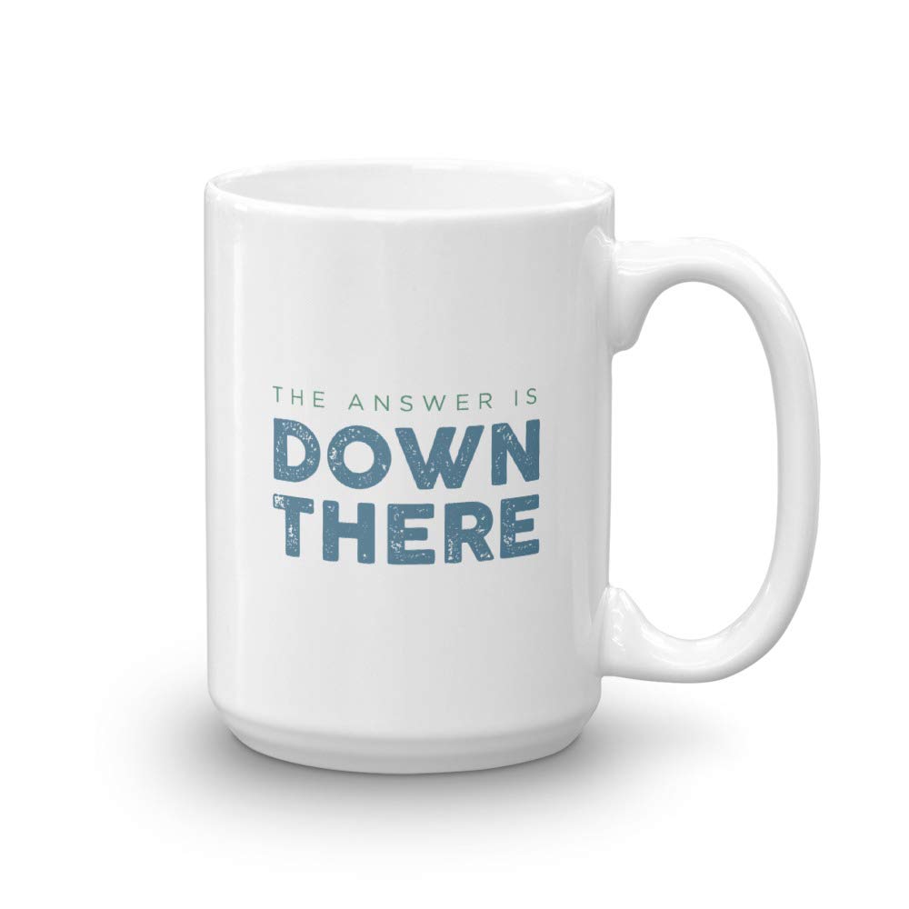 The Curse of Oak Island 15 oz White Ceramic Coffee Mug - Perfect for Hot Drinks, Office Use & Gift Giving