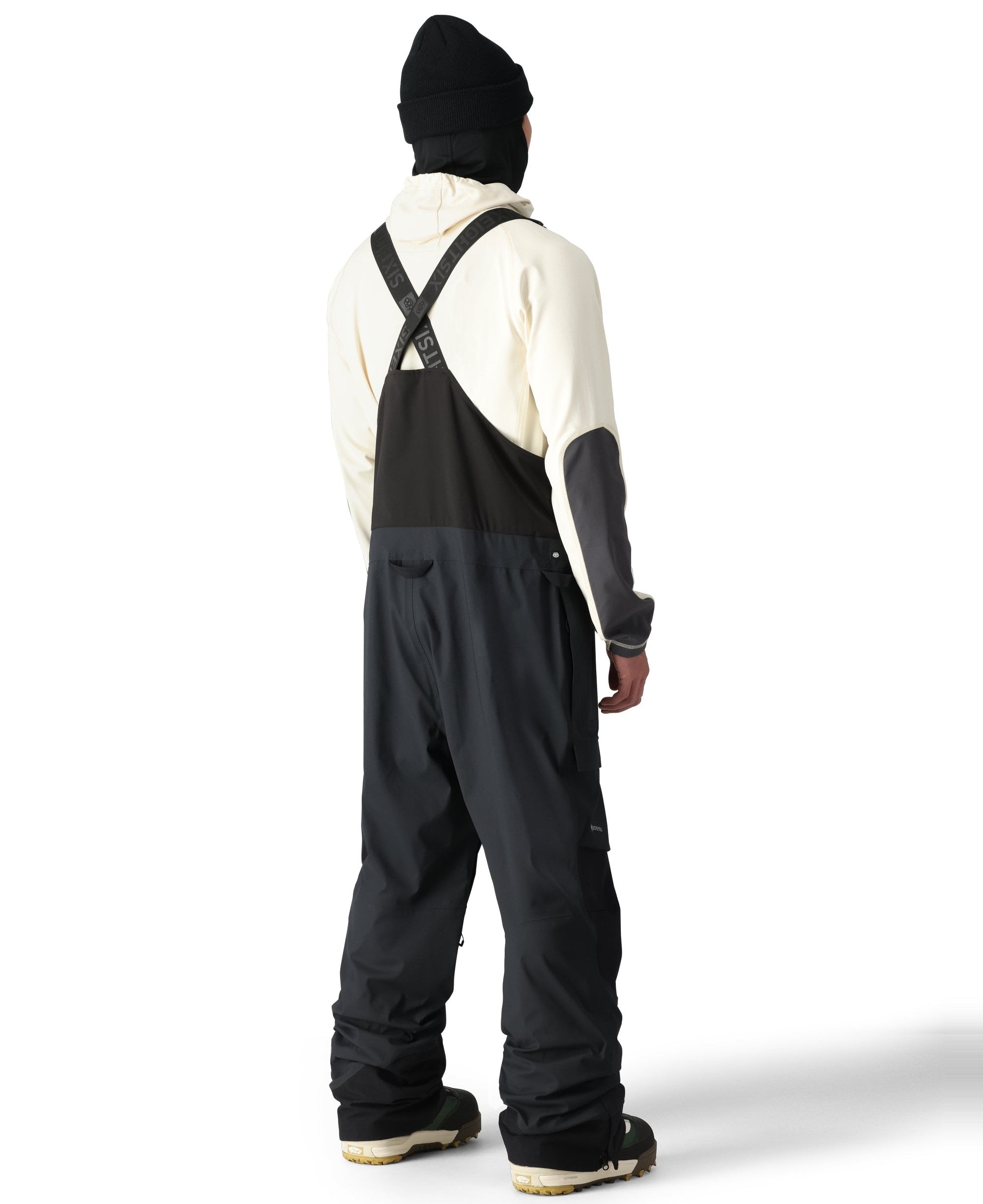 686 Men's GORE-TEX Stretch Dispatch Bib Snow Pants 2025 - Waterproof Insulated Winter Ski Bib Overalls for Snowboarding & Cold Weather Activities