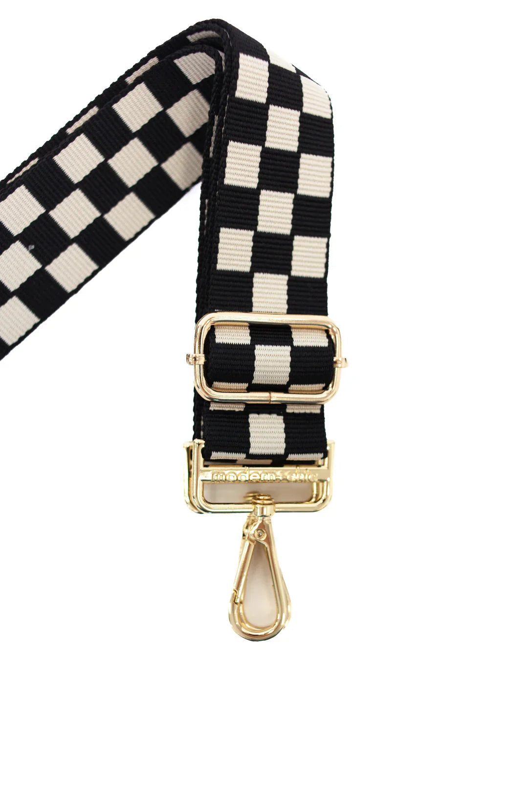Lizzie Checkered Adjustable Crossbody Bag Strap - Stylish & Comfortable for Women, Perfect for Travel, Shopping & Daily Use