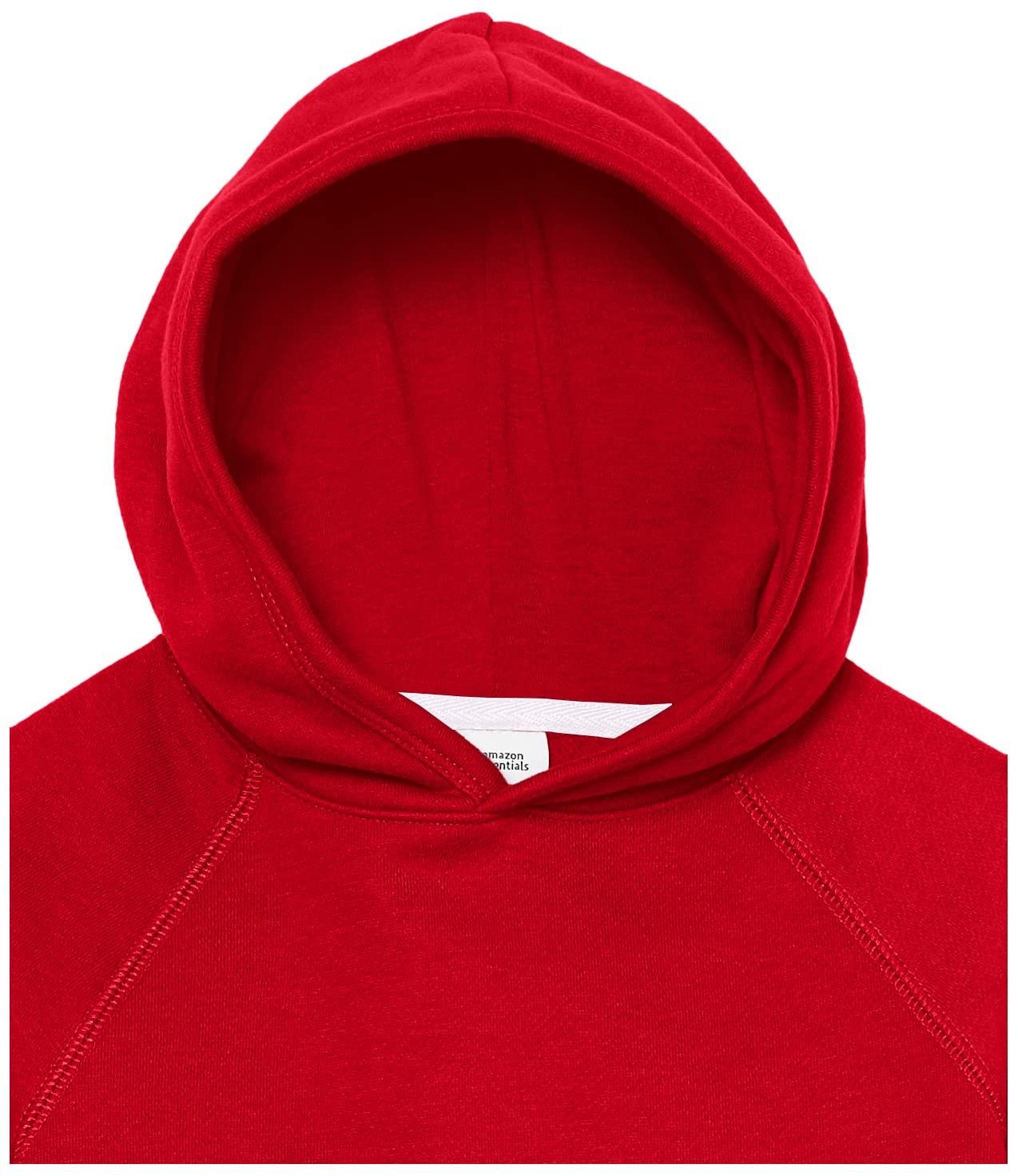 Amazon Essentials Girls' and Toddlers' Pullover Hoodie Sweatshirt - Soft Cotton Blend, Cozy Fleece Lining, Adjustable Drawstring - Perfect for Playdates, School, and Outdoor Adventures