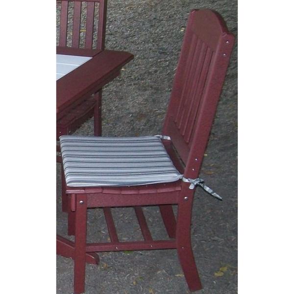 A & L Furniture Polyester Dining Chair Seat Cushion - Waterproof & Comfortable - Perfect for Kitchen, Dining Room, Restaurant & Outdoor Use