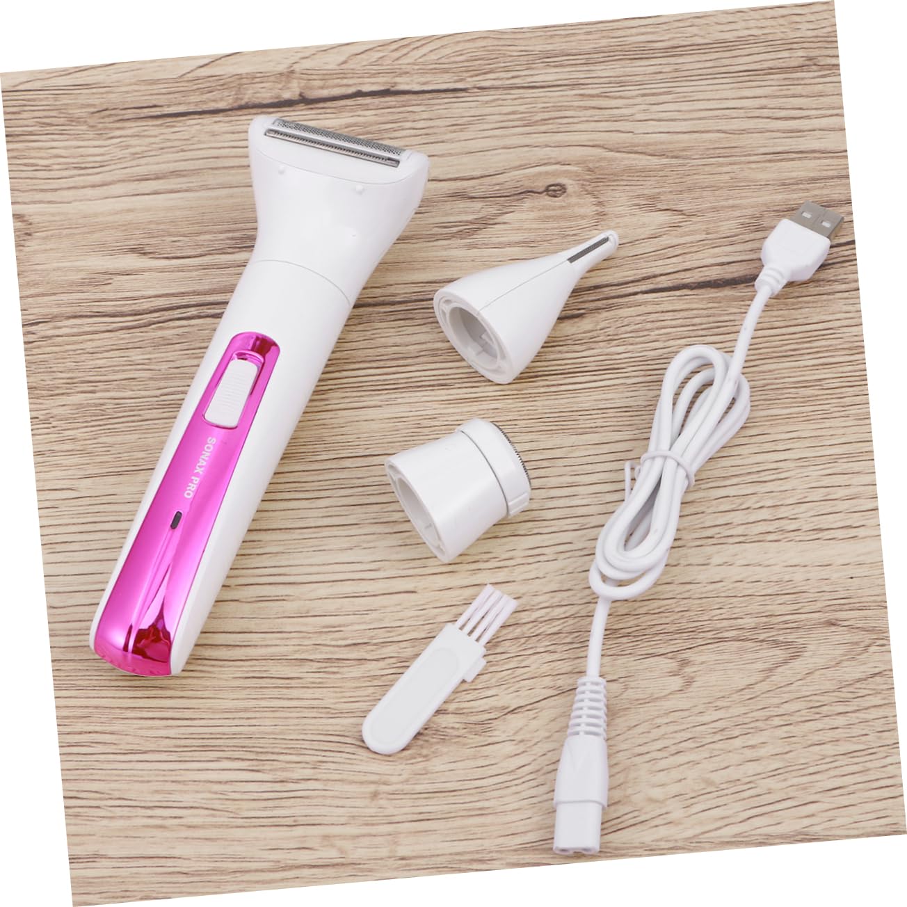 Women's Electric Shaver & Men's Facial Hair Trimmer - Rechargeable Epilator for Smooth Skin - Painless Hair Removal Machine for Face, Legs & Bikini Line - Perfect for Travel & Home Use