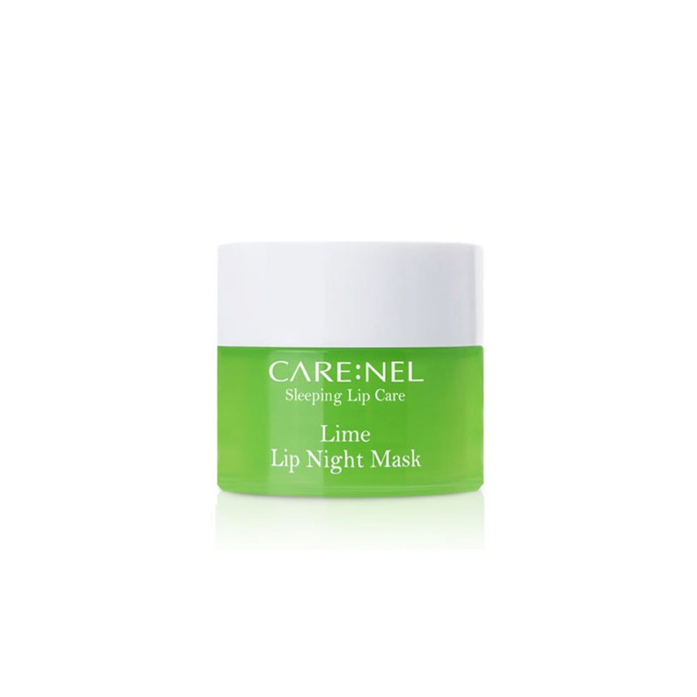CARE:NEL Lime Lip Night Mask 5g - Hydrating & Repairing Lip Treatment for Dry, Chapped Lips | Overnight Lip Care for Soft & Smooth Lips | Perfect for Winter Skincare & Daily Lip Care Routine