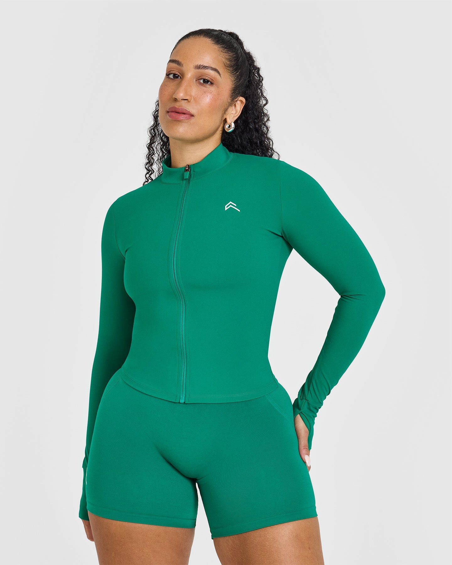 Washed Emerald Green Jacket for Men & Women | Lightweight Water-Resistant Windbreaker | Perfect for Hiking, Travel & Outdoor Activities