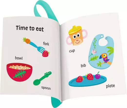 Flip & Pop First Words - Interactive Baby Learning Toy for Early Vocabulary Development | Perfect for Toddlers, Preschool Education & Parent-Child Bonding Activities