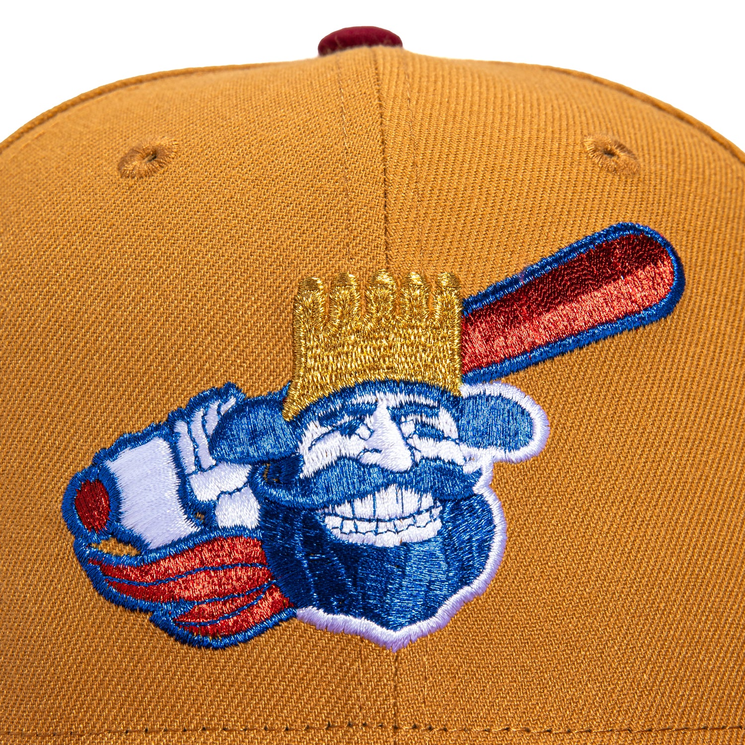 New Era 59Fifty MLB Butte Copper Kings Snapback Hat - Khaki & Cardinal Red Baseball Cap for Men - Perfect for Baseball Games, Streetwear Fashion & Sports Fans