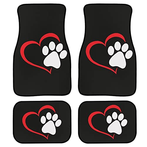 Red Heart and Animal Paw-2