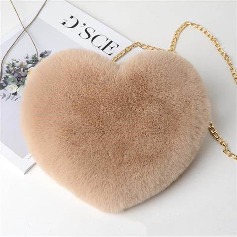 Stylish Plush Chain Shoulder Bags for Women - Elegant Valentine's Day Party Purse | Perfect for Date Nights, Weddings & Special Occasions