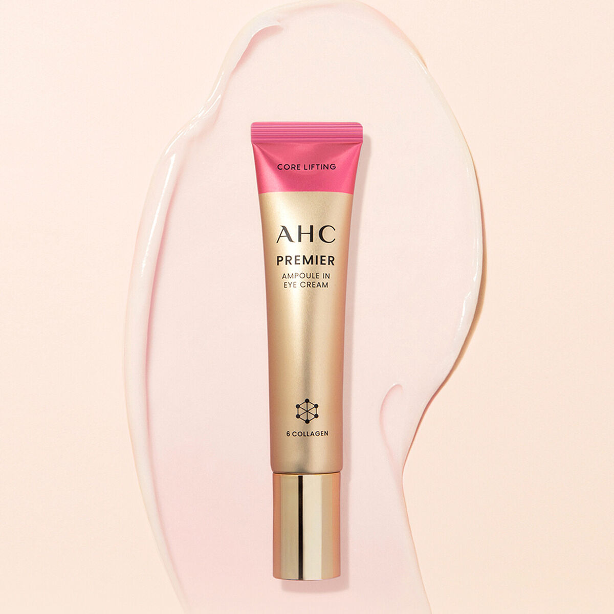 AHC Premier Ampoule In Eye Cream Core Lifting 40ml - Anti-Aging Eye Treatment for Dark Circles & Wrinkles | Perfect for Morning & Night Skincare Routine