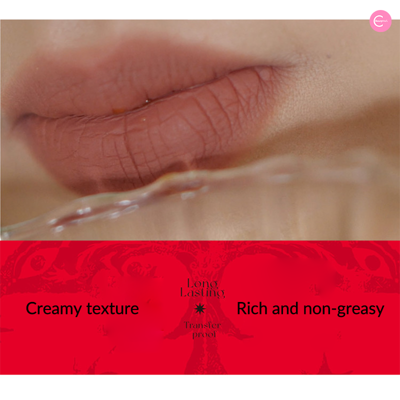 Girlcult Miao Witchcraft Love Whisper Lip Cream - Hydrating Matte Liquid Lipstick, Long Lasting Non-Stick Cup, Vegan & Cruelty Free - Perfect for Date Night, Parties & Everyday Wear