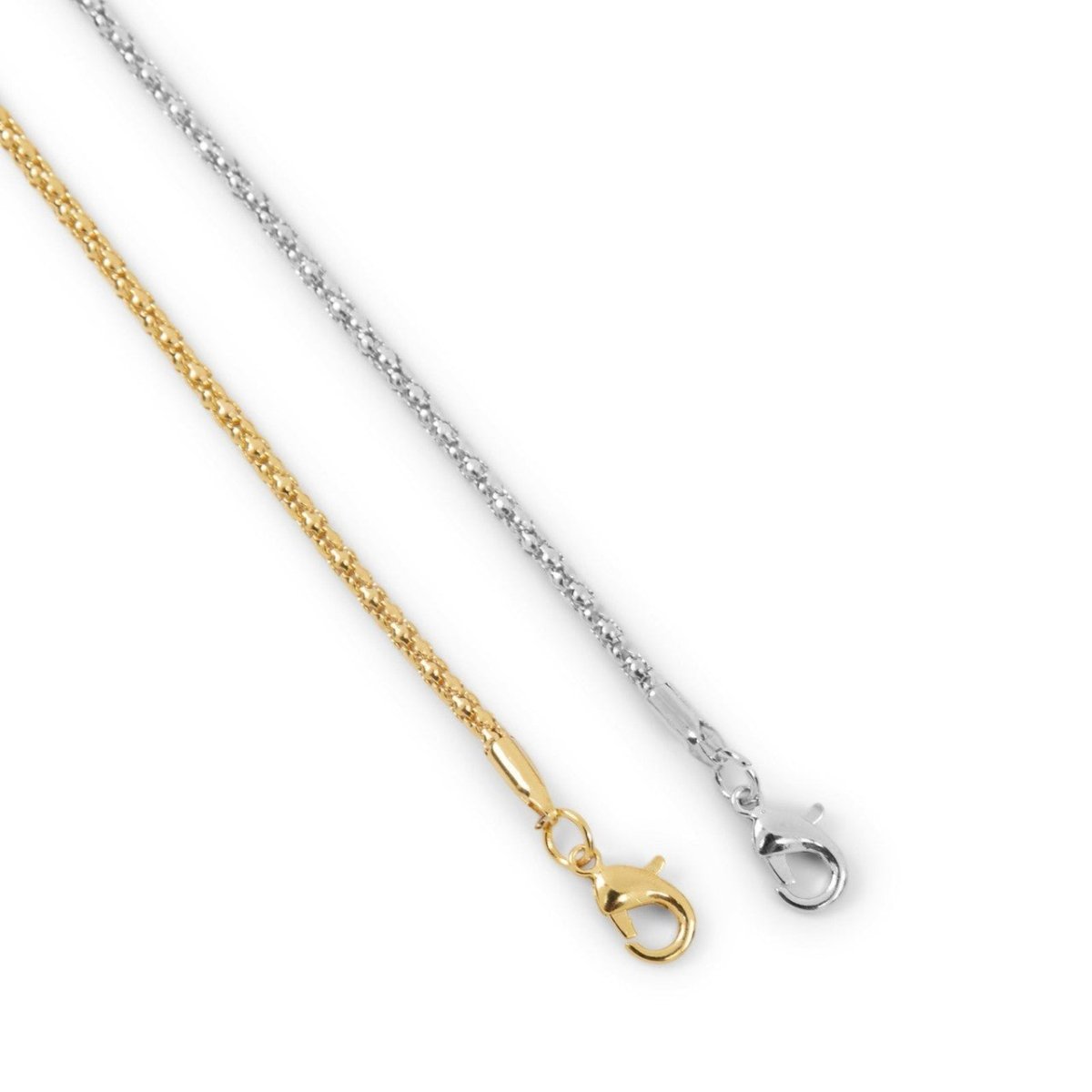 Bondstreet Mask Chains 2 Pack - Gold & Silver Adjustable Lanyard for Face Masks | Perfect for Work, Travel, and Daily Use