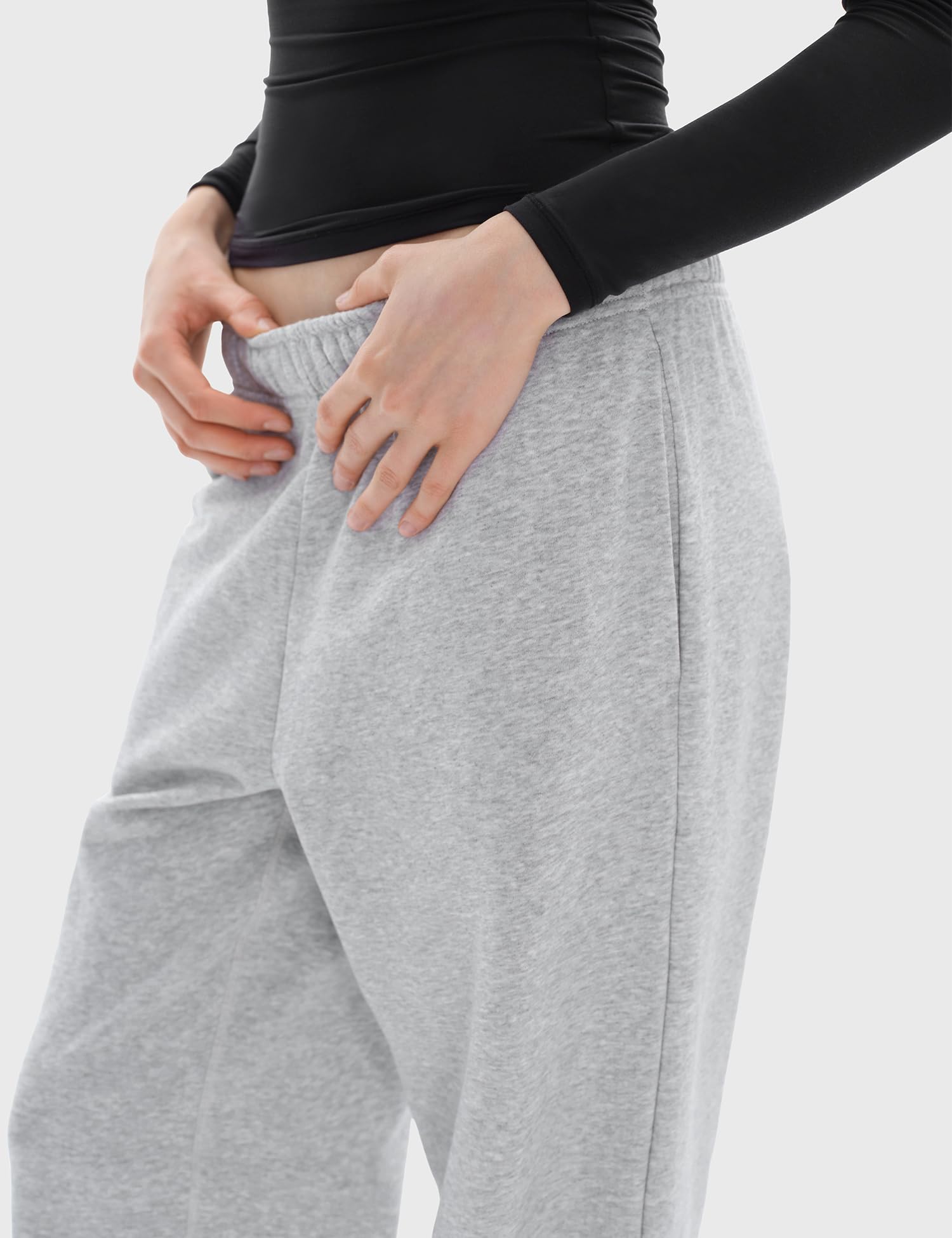 PUMIEY Women's High Waisted Wide Leg Sweatpants - Soft Lounge Pants with Straight Baggy Fit for Yoga, Running & Casual Wear | Airy Collection Comfortable Workout Pants