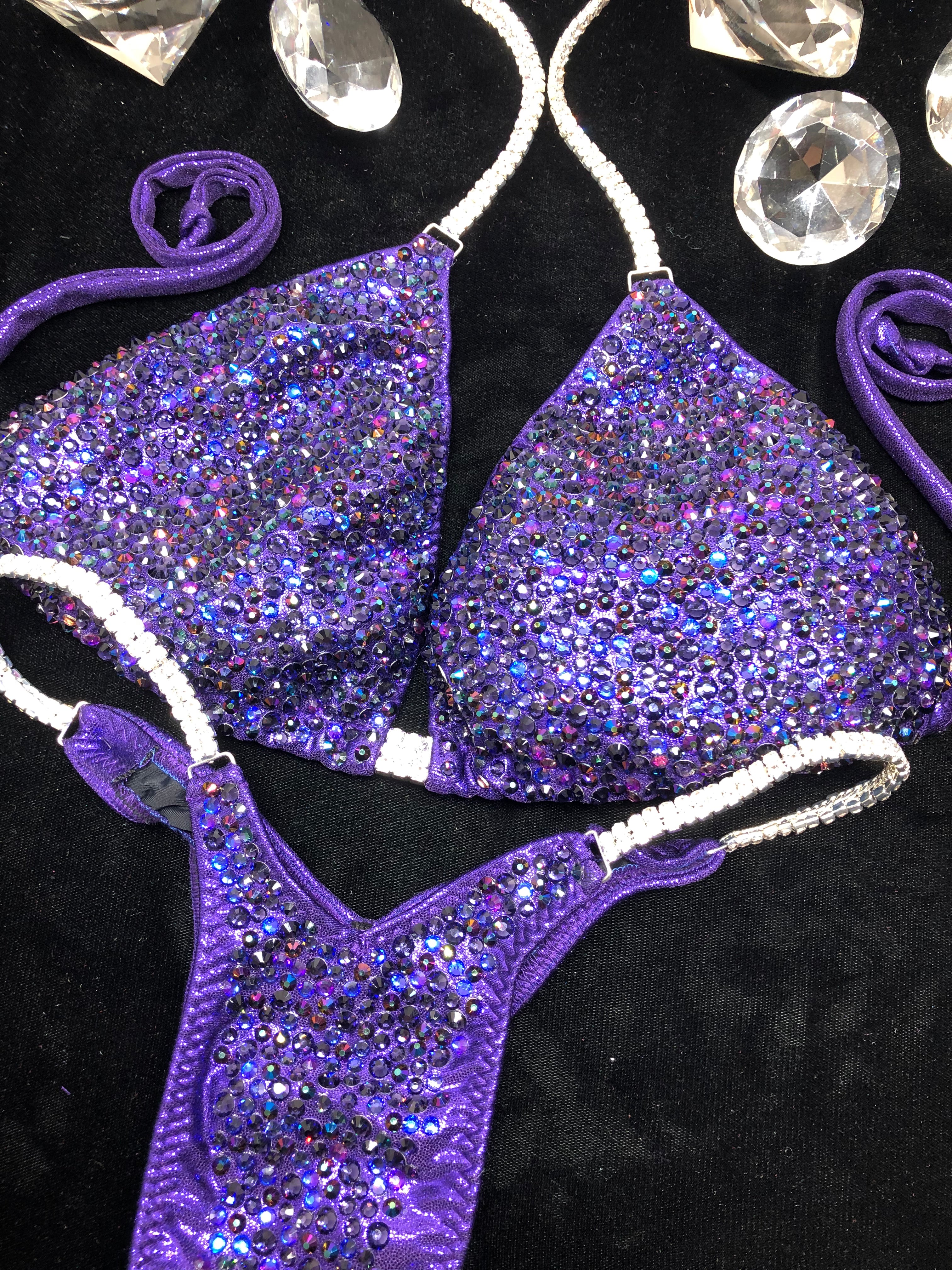 Premium Wellness Connectors - Deep Dark Purple for Yoga, Meditation & Relaxation - Enhance Your Mind-Body Connection