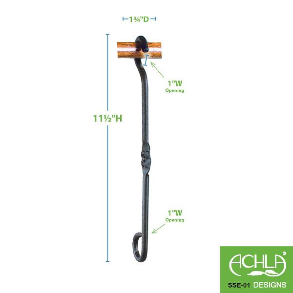 2 Pack Extender Hooks - Heavy Duty Over the Door Hooks for Hanging Clothes, Towels & Bags - Space Saving Organizer for Closet, Bathroom & Entryway
