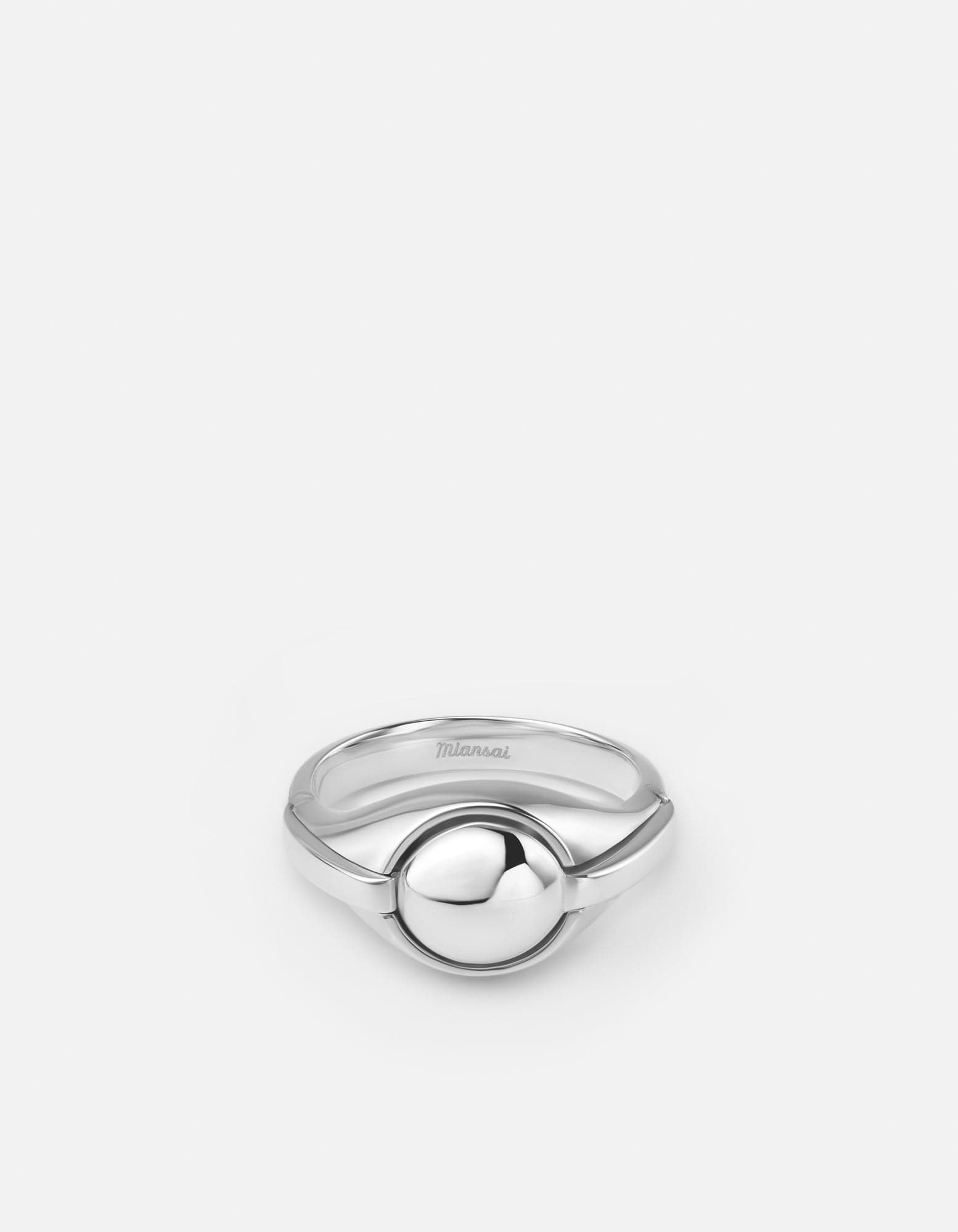 Sterling Silver Spoon Signet Ring - Elegant & Unique Jewelry for Women & Men - Perfect for Gifts, Fashion Accessories & Everyday Wear