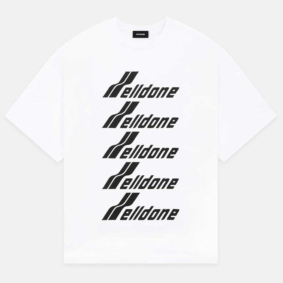 WE11DONE Front Logo T-Shirt - Women's Casual Short Sleeve Cotton Tee for Streetwear & Everyday Outfits