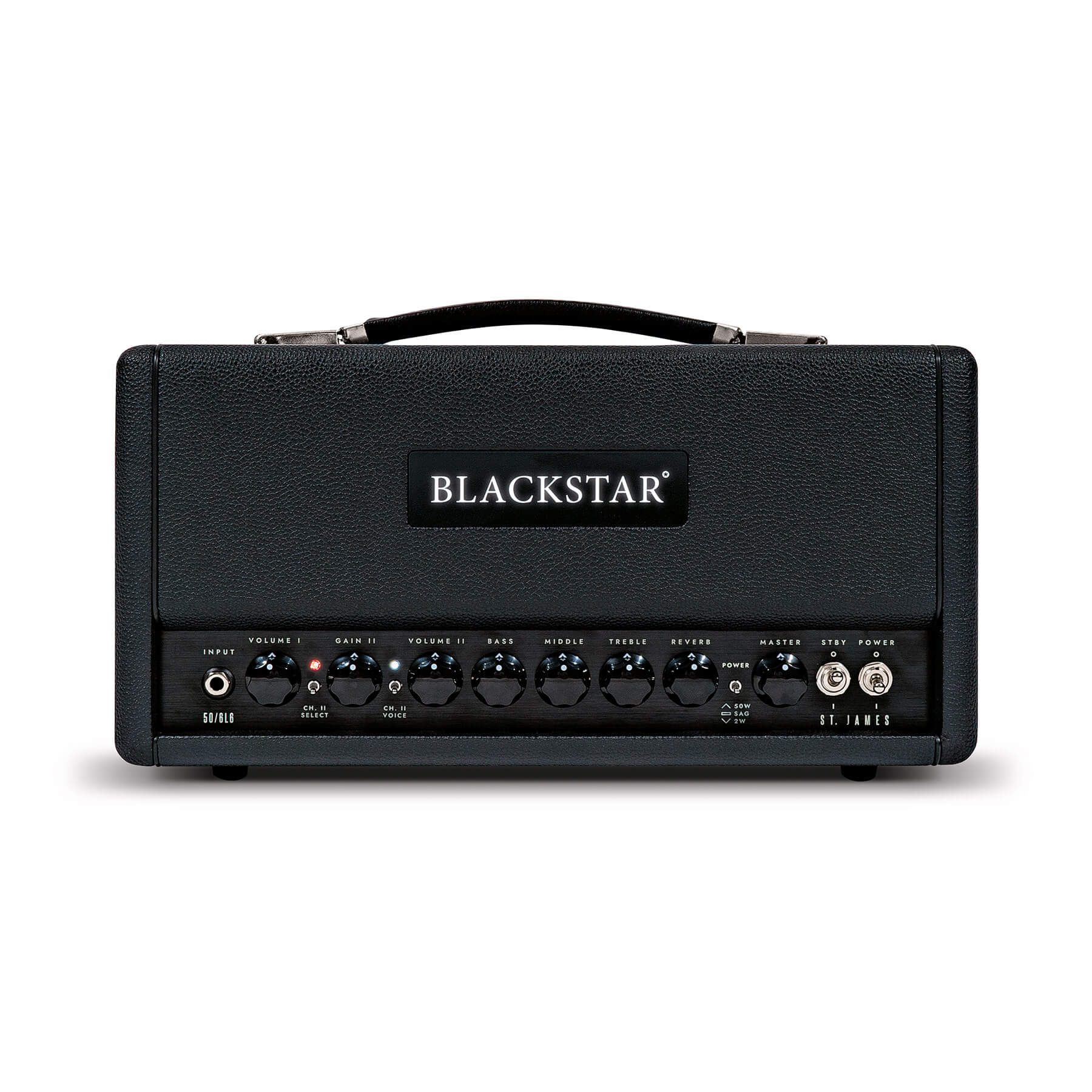 Blackstar St. James 50W Tube Guitar Amplifier Head - Professional Stage & Studio Use for Rock & Blues Musicians