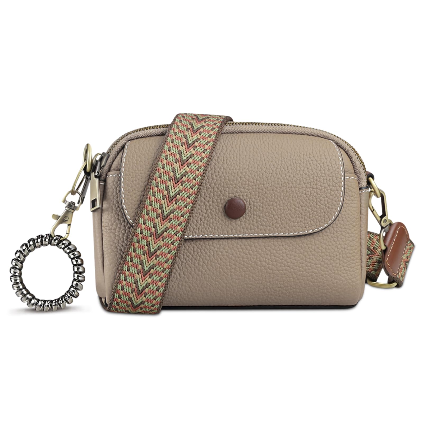 FUKUYIN Genuine Leather Crossbody Bags for Women - Small Hobo Purse Shoulder Handbag, Perfect for Travel, Shopping & Everyday Use