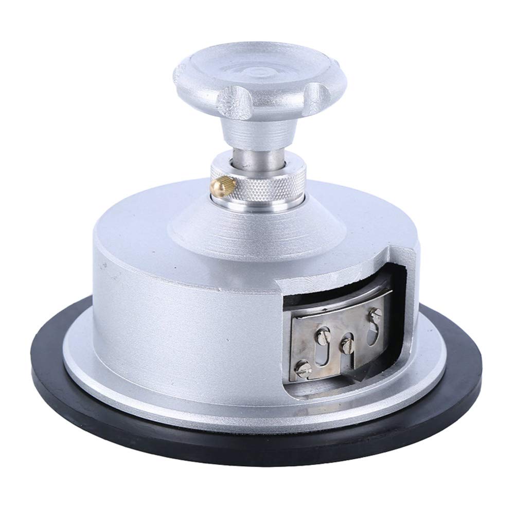 100 Sqcm Round Fabric Sample Cutter - Precision GSM Weight Testing Equipment for Textile, Carpet & Fabric Samples (White) | Ideal for Textile Labs, Quality Control & Industrial Fabric Testing