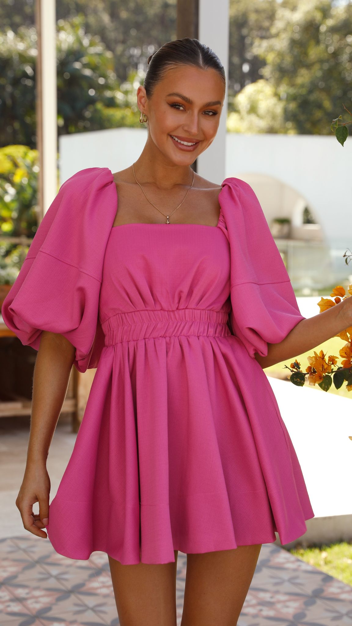 Amayah Mini Dress for Women - Flirty Pink Summer Party Dress | Perfect for Date Night, Club Outfits & Beach Vacations