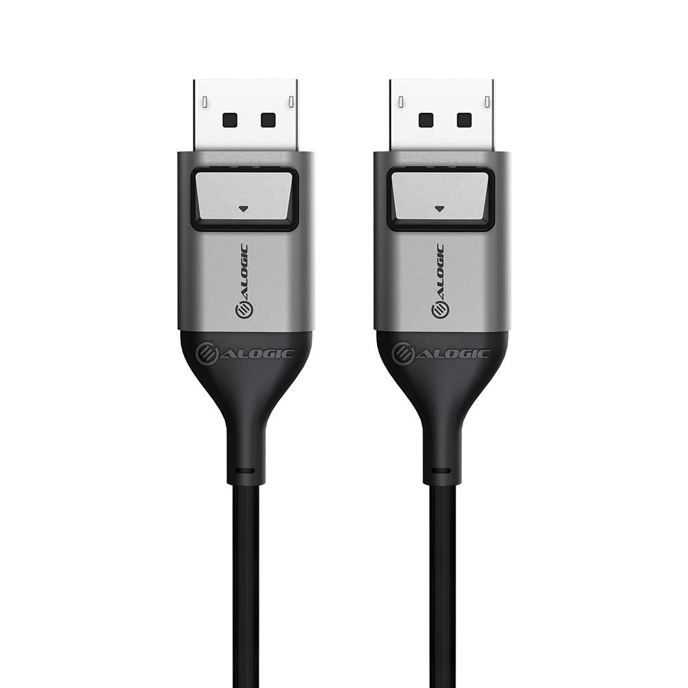 Alogic Ultra 8K DisplayPort to DisplayPort Cable 1.4 Version (6.6ft/2m) - High Speed 32.4Gbps HDR Cable for Gaming, 4K/8K Monitors & Home Theater Setup