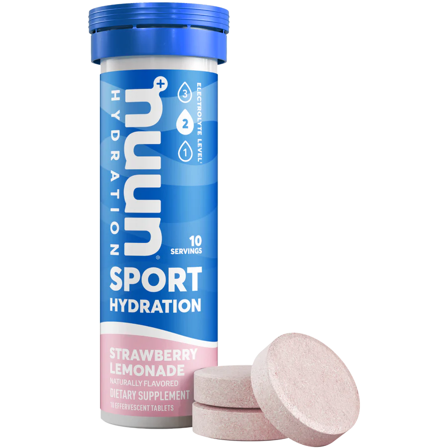 Nuun Sport Electrolyte Tablets - Hydration Boost for Athletes & Active Lifestyles | Perfect for Running, Cycling & Workouts