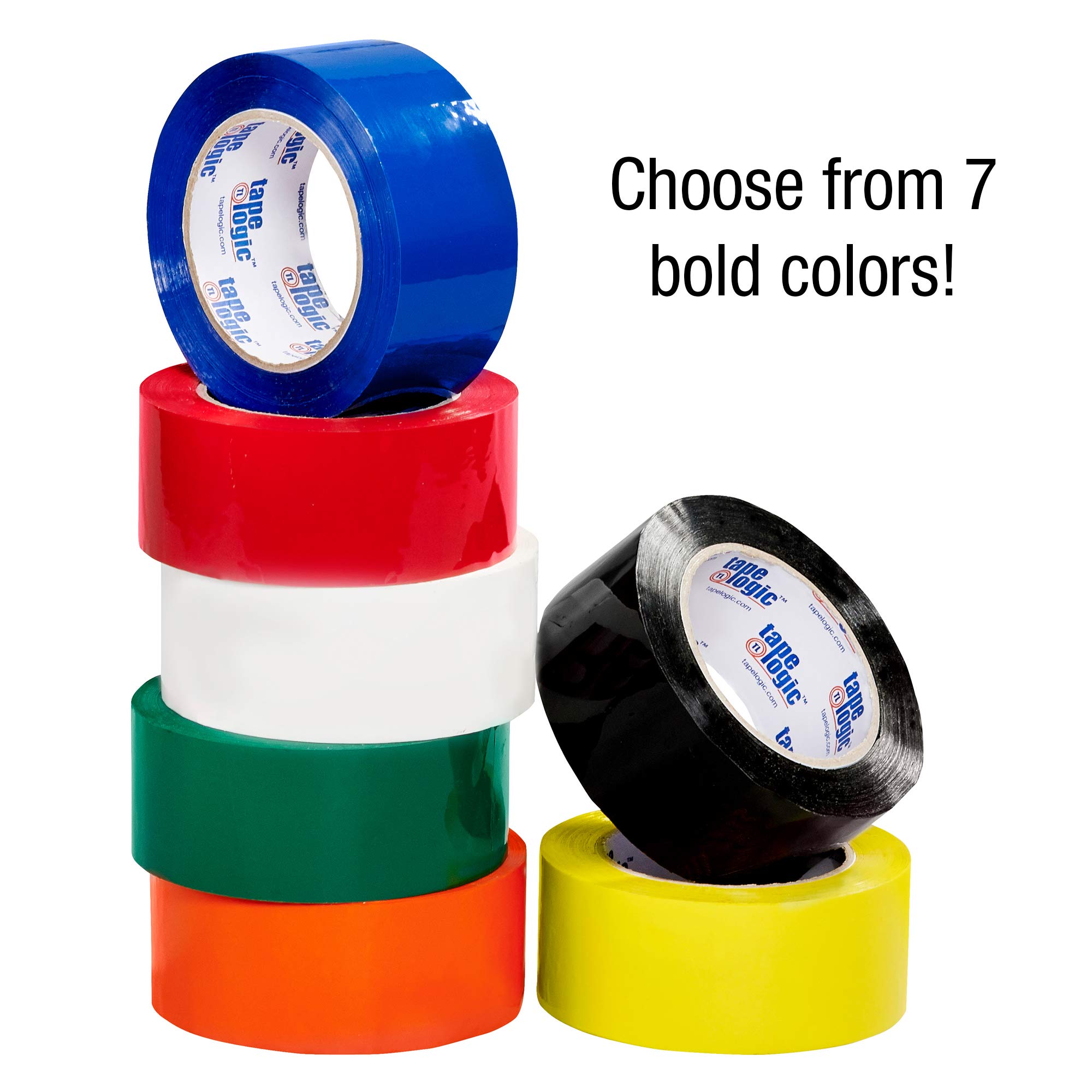 Aviditi 2 Inch x 110 Yard Heavy Duty Packing Tape - 2.2 Mil White Colored Shipping Tape (36 Pack) - Ideal for Moving Boxes, Ecommerce Packaging, Office Supplies & Home Organization