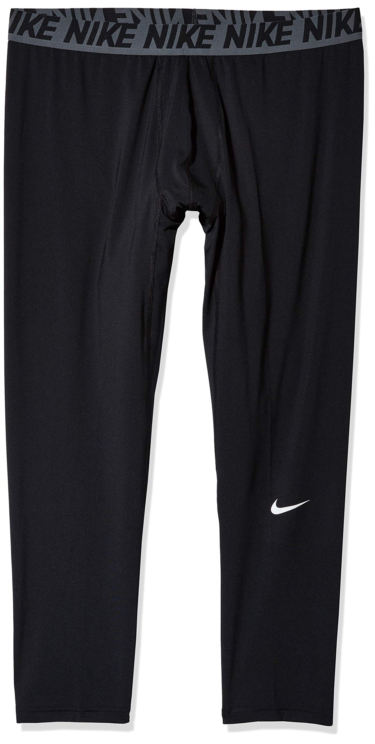 Nike Men's Baselayer Tight 3/4 Length - Performance Compression Pants for Running, Training & Cold Weather - Moisture Wicking & Breathable Workout Leggings