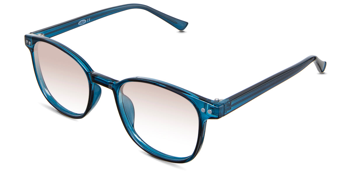 Men's Prescription Tinted Sunglasses - UV Protection Polarized Glasses for Driving, Fishing & Outdoor Activities