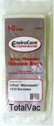 Nilfisk Whirlamatic Micro Filtration Vacuum Bags - 10 Pack | Premium Dust Collection for Hard Floors & Carpets | Perfect for Home Cleaning & Allergies Relief